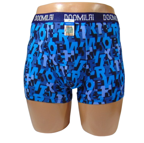 Мужские трусы 2XL(50) голубые Doomilai 01670 - Фото 1 Мужские трусы 2XL(50) голубые Doomilai 01670 - изображение 1