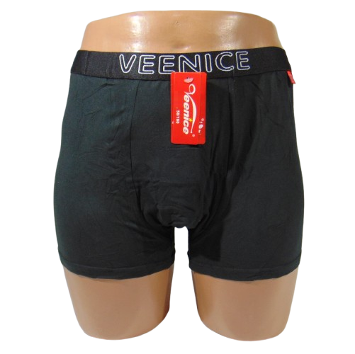 Чоловічі труси боксери 5XL (58) чорні Veenice 16388 - Фото 1 Чоловічі труси боксери 5XL (58) чорні Veenice 16388 - зображення 1