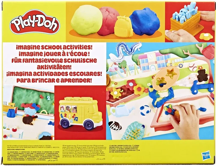 Набор для творчества Hasbro Play-Doh с массой для лепки Школьные приключения (F9140) - изображение 2