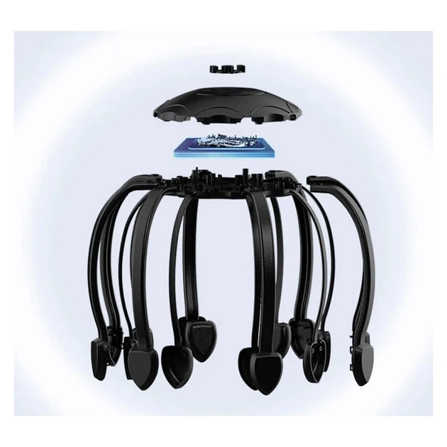Масажер Xiaomi YMi Head Massager 4 motor Black - Фото 4 Масажер Xiaomi YMi Head Massager 4 motor Black - изображение 4