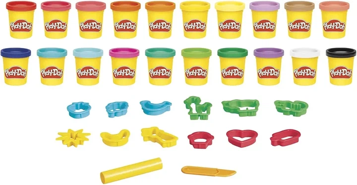 Набор массы для лепки Hasbro Play-Doh Ведро с развлечениями (F1530) - изображение 3