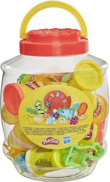 Набор массы для лепки Hasbro Play-Doh Ведро с развлечениями (F1530) - изображение 4