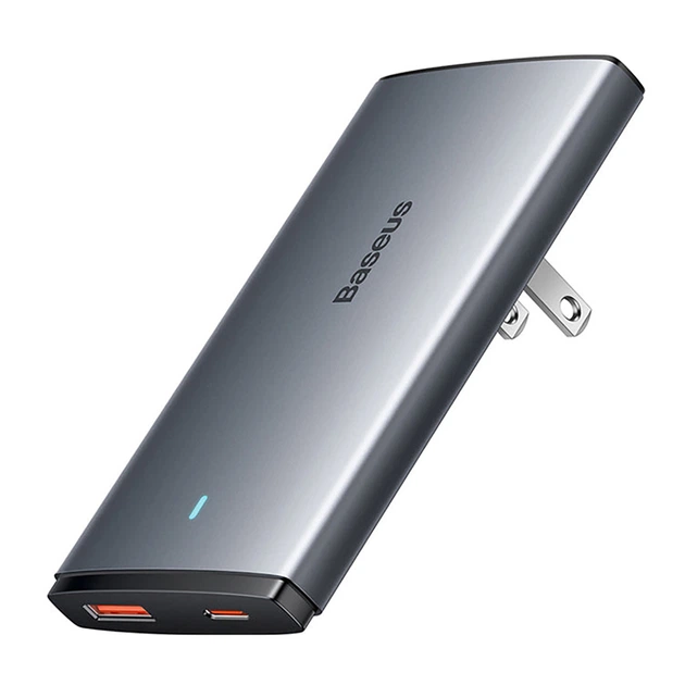 Мережевий зарядний пристрій Baseus GaN5 Pro Ultra-Slim Fast Charger C+U Type-C cable 65W Grey CCGP150113 - Фото 8 Мережевий зарядний пристрій Baseus GaN5 Pro Ultra-Slim Fast Charger C+U Type-C cable 65W Grey CCGP150113 - изображение 8
