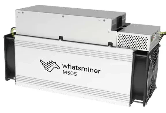 Asic-майнер MicroBT WhatsMiner M50S 124 Th/s - Фото 1 Asic-майнер MicroBT WhatsMiner M50S 124 Th/s - изображение 1