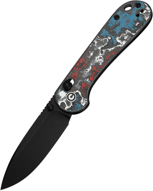 Нож Civivi Elementum складной карманный Crossbar Lock CPM-S35VN / Nebula FatCarbon 7.51 см Разноцветный (C24063B-1) - Фото 1 Нож Civivi Elementum складной карманный Crossbar Lock CPM-S35VN / Nebula FatCarbon 7.51 см Разноцветный (C24063B-1) - изображение 1