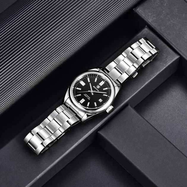 Чоловічий наручний годинник Benyar Automatic 10 BAR водостійкий, мінеральне скло. - Фото 9 Чоловічий наручний годинник Benyar Automatic 10 BAR водостійкий, мінеральне скло. - изображение 9