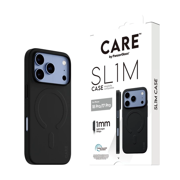 Чохол Care by Panzer Glass SL1M для iPhone 17 Pro чорний (CR87852) - зображення 6