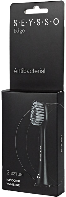 Насадки до електричної зубної щітки Seysso ANTIBACTERIAL edge 2 шт - зображення 2