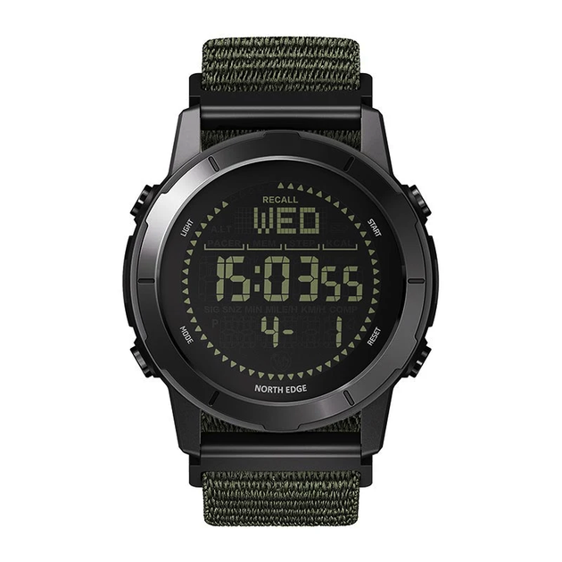 Чоловічий годинник North Edge Litecore Green з компасом - зображення 2