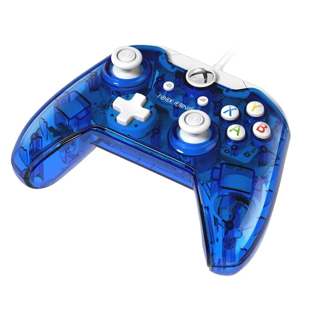 Геймпад PDP Rock Candy Blueberry Boom проводной для Xbox One USB с вибрацией - изображение 2