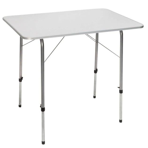 Стіл Bo-Camp Adjustable Height 80x60 cm Grey (1405505) - Фото 1 Стіл Bo-Camp Adjustable Height 80x60 cm Grey (1405505) - зображення 1