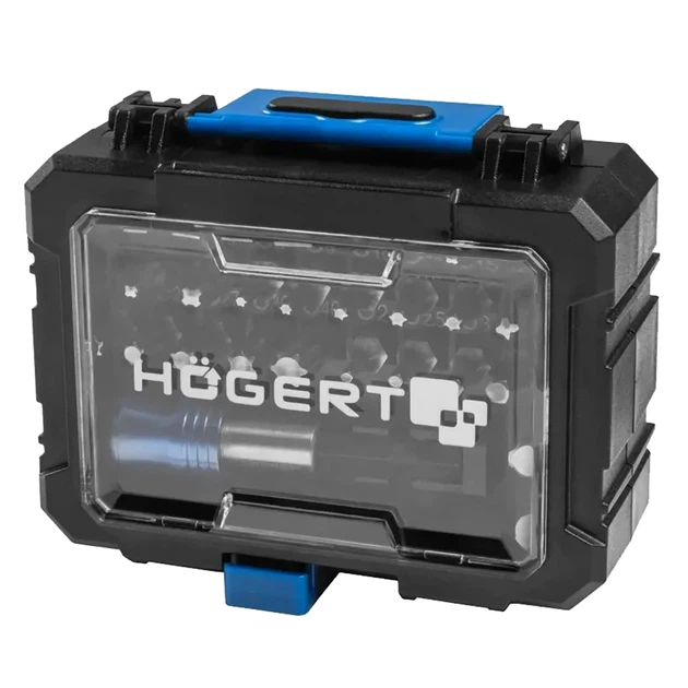 Набор бит Hoegert S2 1/4" 33 ед. (HT1S402-1) - изображение 2