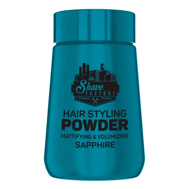 Пудра для стилізації волосся The Shave Factory Hair Styling Powder Sapphire - Фото 2 Пудра для стилізації волосся The Shave Factory Hair Styling Powder Sapphire - зображення 2