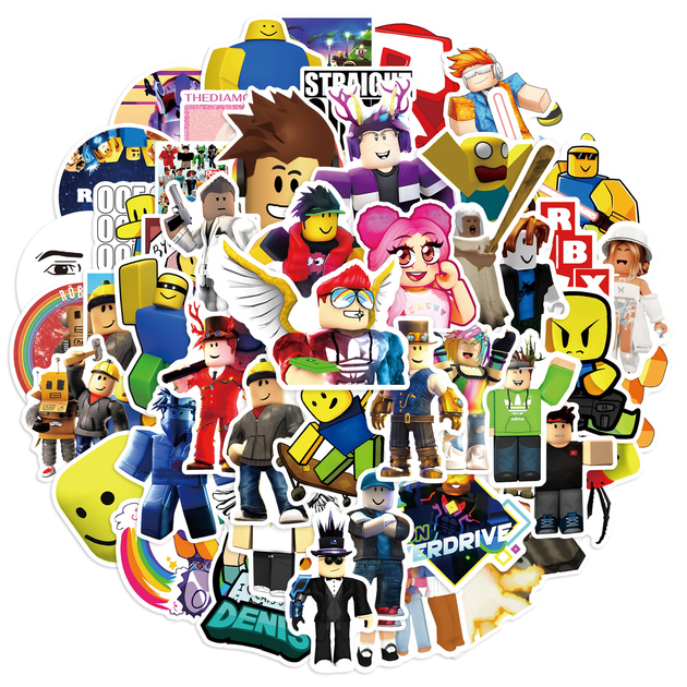 Стікери Роблокс Roblox Stickers Наклейки Роблокс Стікерпак Roblox - зображення 4