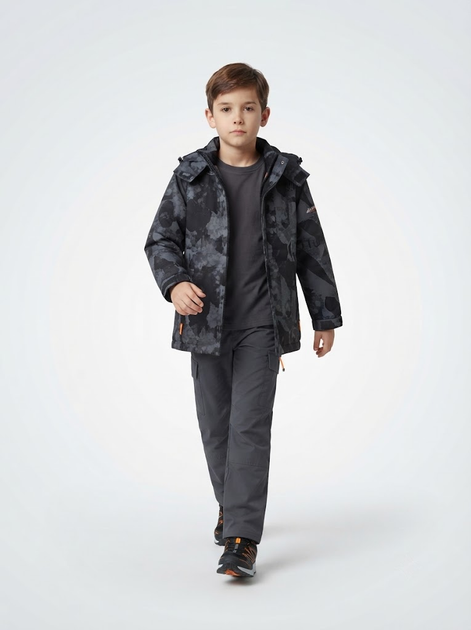 Куртка демісезонна длі хлопчика підлітка 152 Темно-сірий FASHION (738440-152) - Фото 4 Куртка демісезонна длі хлопчика підлітка 152 Темно-сірий FASHION (738440-152) - зображення 4