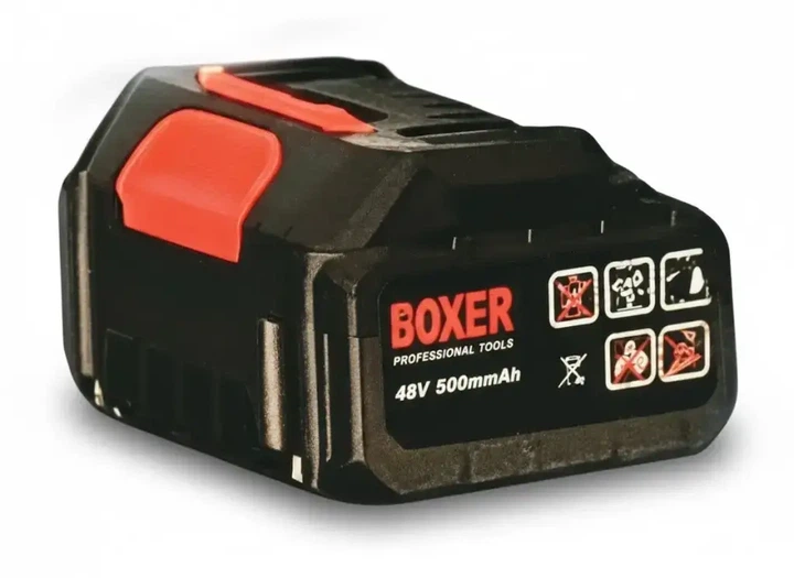 Аккумуляторная циркулярная пила Boxer R020 ручная дисковая пила 48 В 5 А ч бесщеточная с двумя аккумуляторами 125 мм для дерева - изображение 7