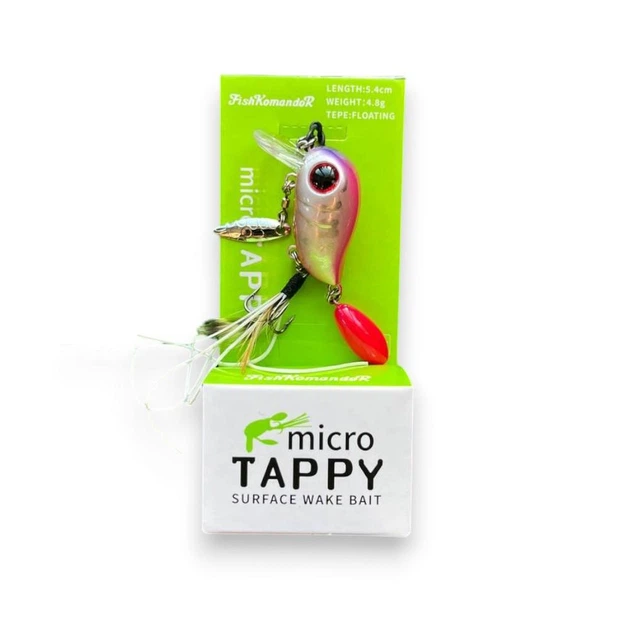Воблер Micro Tappy на окуня, щуку ,жереха, головня 5.4см\4.8гр (8187-14) - Фото 1 Воблер Micro Tappy на окуня, щуку ,жереха, головня 5.4см\4.8гр (8187-14) - изображение 1