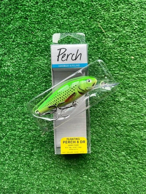 Воблер Perch 8 DR (80мм\14гр)(1,5-4.6м) - для тролінгу на щуку, жереха (8617-9) - Фото 3 Воблер Perch 8 DR (80мм\14гр)(1,5-4.6м) - для тролінгу на щуку, жереха (8617-9) - зображення 3