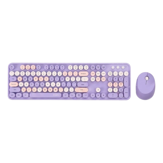 Комплект бездротовий Mofii Sweet Sdeo C Wireless Lavender Blue - Фото 1 Комплект бездротовий Mofii Sweet Sdeo C Wireless Lavender Blue - зображення 1