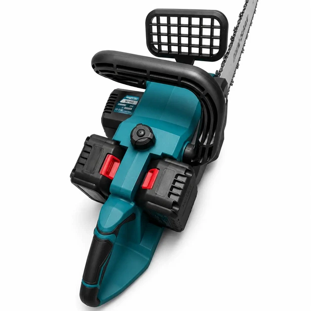 Акумуляторна ланцюгова пилка Krafftec 48V, 6Ah Безщіткова 2500W - зображення 7