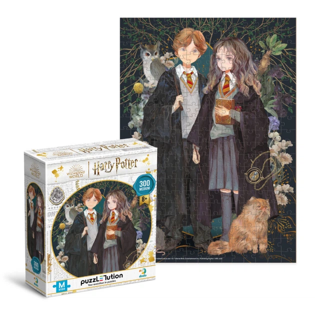 Пазл класичний "Harry Potter. Герміона та Роналд" 200499, 300 елементів - Фото 2 Пазл класичний "Harry Potter. Герміона та Роналд" 200499, 300 елементів - зображення 2