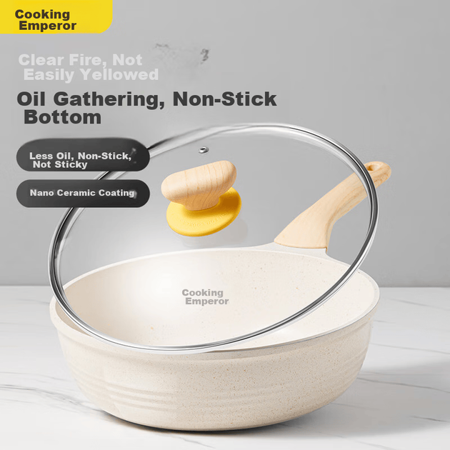 Сковорода COOKER KING антипригарная глубокая, 20см, для стейков - изображение 2