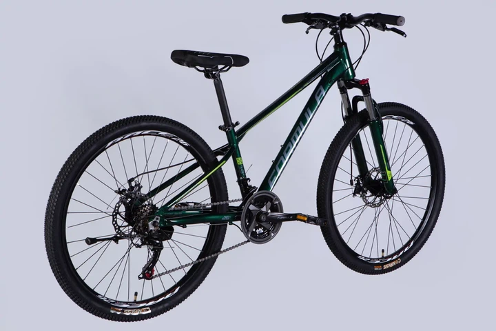 Подростковый велосипед AL 26" Formula Motion DD FR 2026, рама 13" зеленый (OPS-FR-26-809) - изображение 3