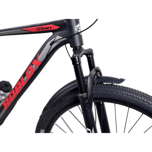 Велосипед горный Crossbike Roblox 29" 21" Черный/Красный (29СTA-006480) - изображение 5