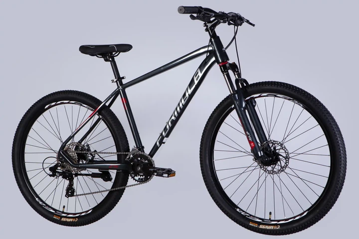 Велосипед горный AL 27.5" Formula Thor DD CS 2026, рама 18" черный с серебристым (OPS-FR-27.5-307) - изображение 2