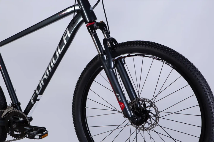 Велосипед горный AL 27.5" Formula Thor DD CS 2026, рама 18" черный с серебристым (OPS-FR-27.5-307) - изображение 4