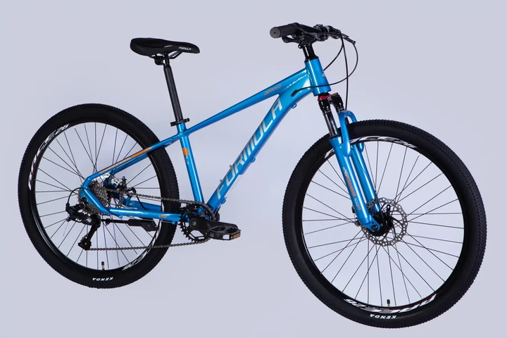 Подростковый велосипед AL 26" Formula Zephyr 3.0 DD CS 2026, рама 14" синий (OPS-FR-26-815) - изображение 2