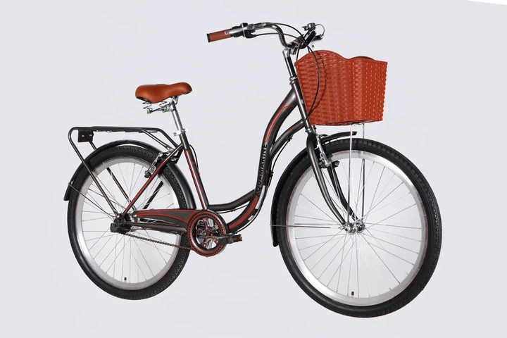 Велосипед міський ST 26" Dorozhnik Aquamarine PH 2026, рама 17" сірий (OPS-D-26-361) - зображення 2