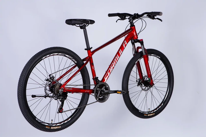 Велосипед горный AL 27.5" Formula Motion DD FR 2026, рама 16" красный с серым (OPS-FR-27.5-295) - изображение 3