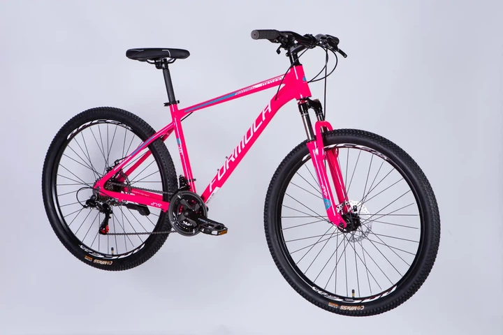 Велосипед гірський AL 27.5" Formula Motion DD FR 2026, рама 18" рожевий з білим (OPS-FR-27.5-304) - зображення 2