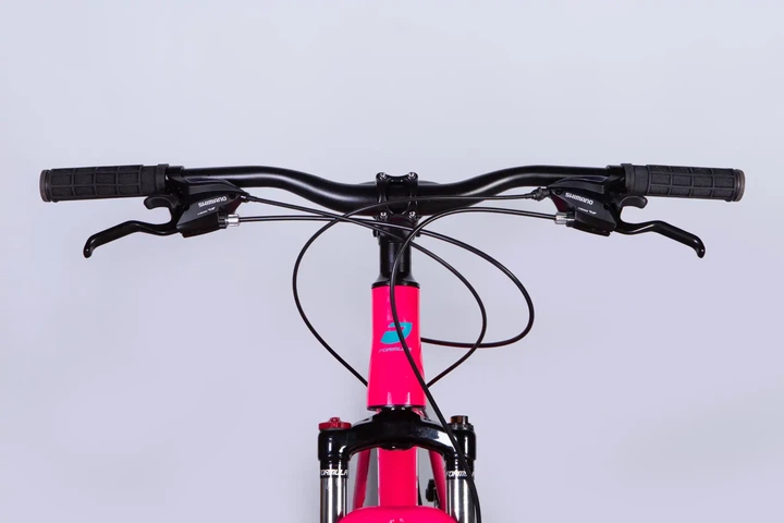 Велосипед гірський AL 27.5" Formula Motion DD FR 2026, рама 18" рожевий з білим (OPS-FR-27.5-304) - зображення 6