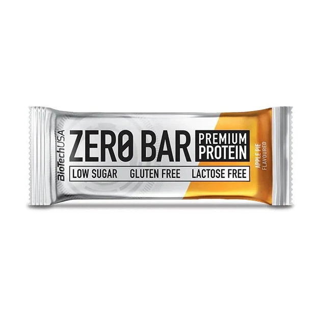 Протеиновый батончик BioTech Zero Bar яблочный пирог без сахара 50 g - Фото 1 Протеиновый батончик BioTech Zero Bar яблочный пирог без сахара 50 g - изображение 1