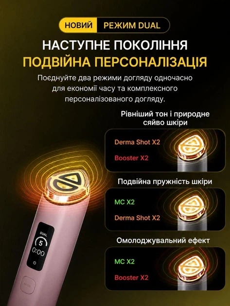Многофункциональное устройство для домашнего ухода за кожей Medicube AGE-R Booster Pro X2 White - изображение 9