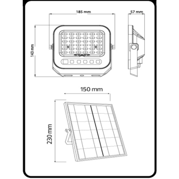 Прожектор светлодиодный HOROZ ELECTRIC 068-012-2050-010 TIGER PRO-50 3CCT - Фото 4 Прожектор светлодиодный HOROZ ELECTRIC 068-012-2050-010 TIGER PRO-50 3CCT - изображение 4