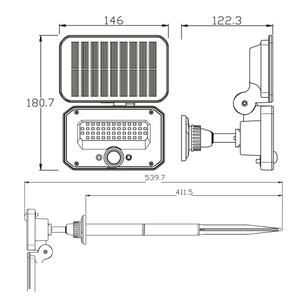 Прожектор светлодиодный HOROZ ELECTRIC 068-022-0016-010 SPARROW-16 - изображение 4