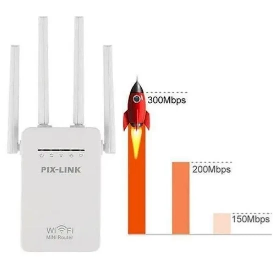 Роутер Wi-Fi 09 lv wr с функцией репитера и режимом AP для дома и офиса Pix-Link - изображение 4