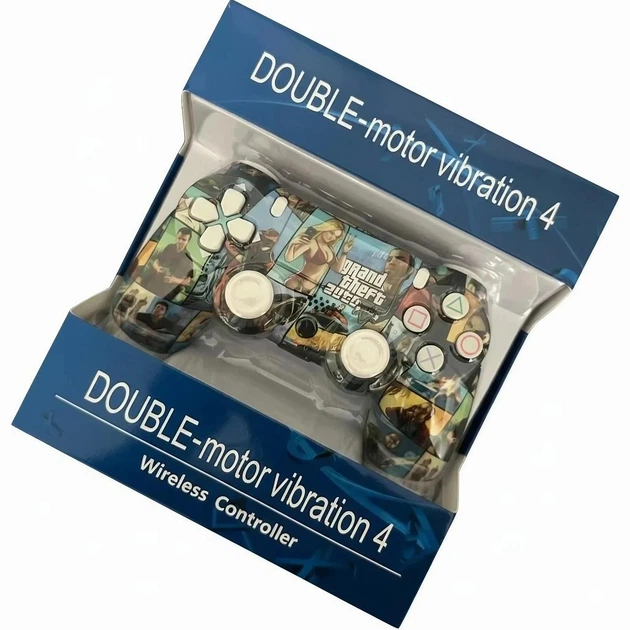 Игровой пульт RE для PlayStation 4 Doubleshock 4 V2 GTA 5, беспроводной Bluetooth геймпад PS4 - Фото 7 Игровой пульт RE для PlayStation 4 Doubleshock 4 V2 GTA 5, беспроводной Bluetooth геймпад PS4 - изображение 7