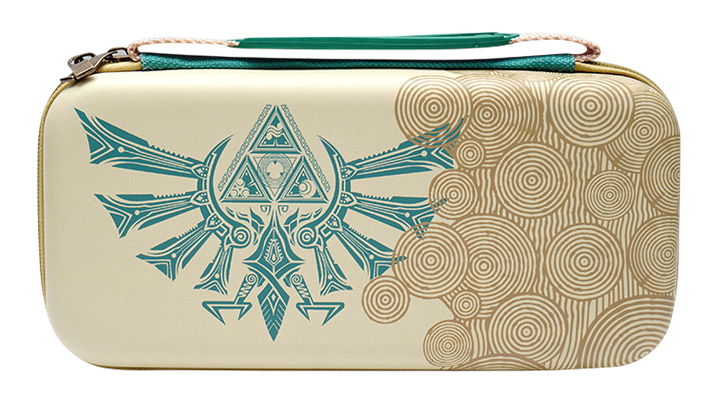 Защитная сумка чехол для Nintendo Switch / Switch OLED Zelda: Tears of the Kingdom Yellow - Фото 1 Защитная сумка чехол для Nintendo Switch / Switch OLED Zelda: Tears of the Kingdom Yellow - изображение 1
