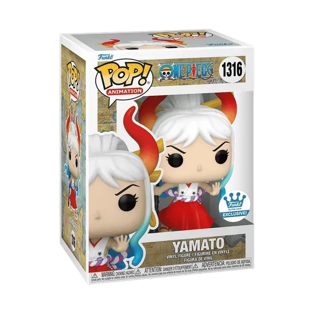 Фигурка Funko Pop Yamato №1316 One Piece коллекционная серия аниме персонажей для истинных ценителей манги и японской культуры с высокой детализацией образа и стильным виниловым дизайном которая станет украшением любой тематической полки - изображение 3