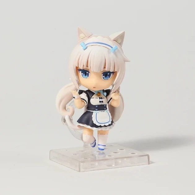 Аниме фигурка Nendoroid Vanilla Nekopara Кошачий Рай коллекционная модель с подвижными элементами высотой 10 см с комплектом аксессуаров для создания различных поз и детализированной проработкой образа персонажа для ценителей японской культуры - изображение 6