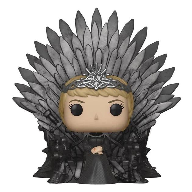 Фігурка Funko Pop Deluxe 73 Серсея Ланністер на Залізному троні 17 см колекційна модель з вінілу для фанатів серіалу Гра престолів деталізований сувенір з культової саги Вестерос для поціновувачів ексклюзивних статуеток Funko Pop Deluxe серії - зображення 3