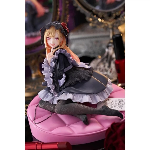 Фігурка аніме Taito Марін Кітагава Kuroe Shizuku 15 см PVC колекційна модель з високою деталізацією образу для справжніх поціновувачів японської манги та культури з оригінальним дизайном персонажа з серії Ця порцелянова лялечка закохалася - зображення 3
