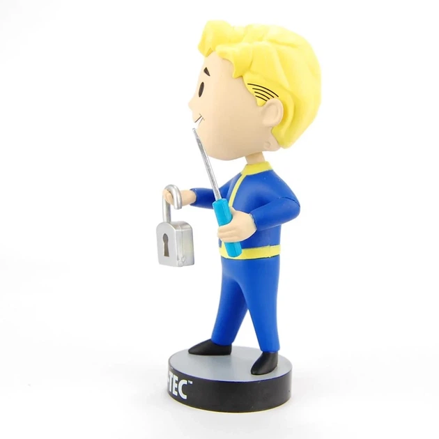 Коллекционная фигурка Fallout Vault Boy с набором Lock Pick 13 см PVC игровая статуэтка для фанатов серии Фолаут детализированная модель для коллекционирования тематический аксессуар для геймеров для оформления рабочего стола и игровой зоны - изображение 5