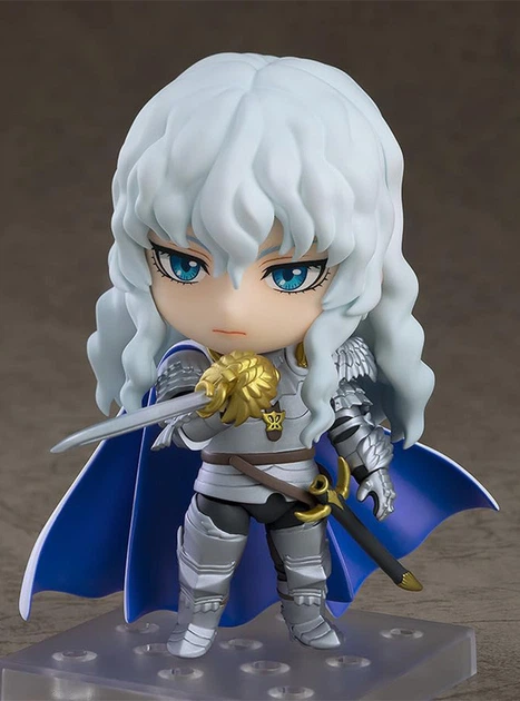 Фигурка Гриффит Berserk подвижная 10 см коллекционная модель лидера Банды Ястреба из аниме Берсерк для фанатов темного фэнтези и ценителей японской манги с возможностью смены положения деталей костюма сувенир для игровой зоны или рабочего стола - изображение 3