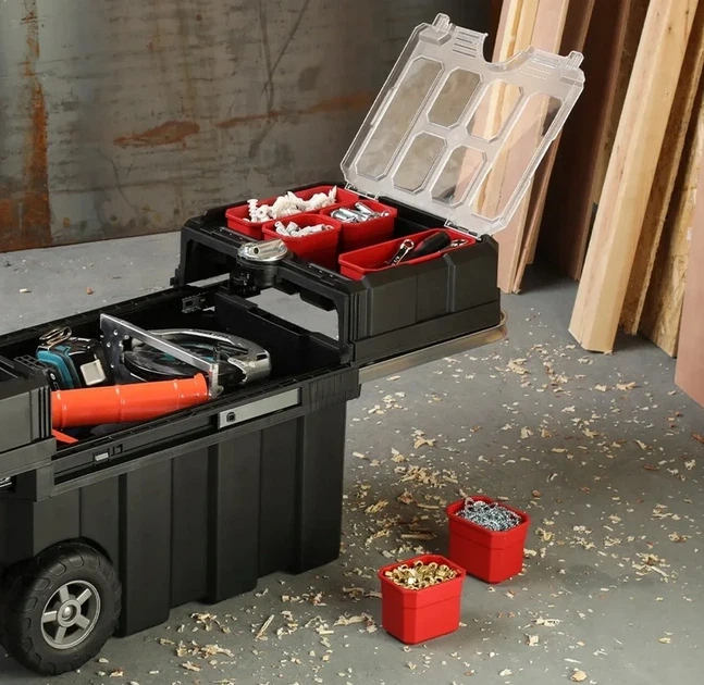 Ящик для инструментов Keter Master Loader 65,3 л пластик 616x378x415 мм - изображение 16