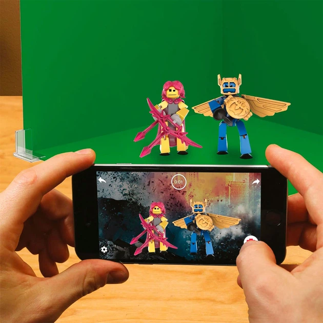 Игровой набор для анимационного творчества Ребелл Stikbot Legends SB260RU_UAKD фигурка с аксессуарами - изображение 8